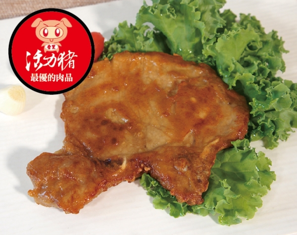 蒜味豬排5片/包