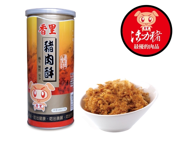 原味豬肉酥280g/罐