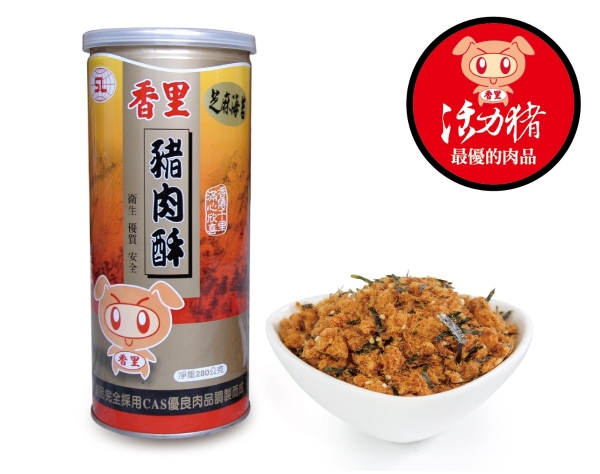 芝麻海苔豬肉酥280g/罐